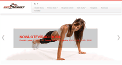 Desktop Screenshot of fittsport.cz