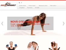 Tablet Screenshot of fittsport.cz
